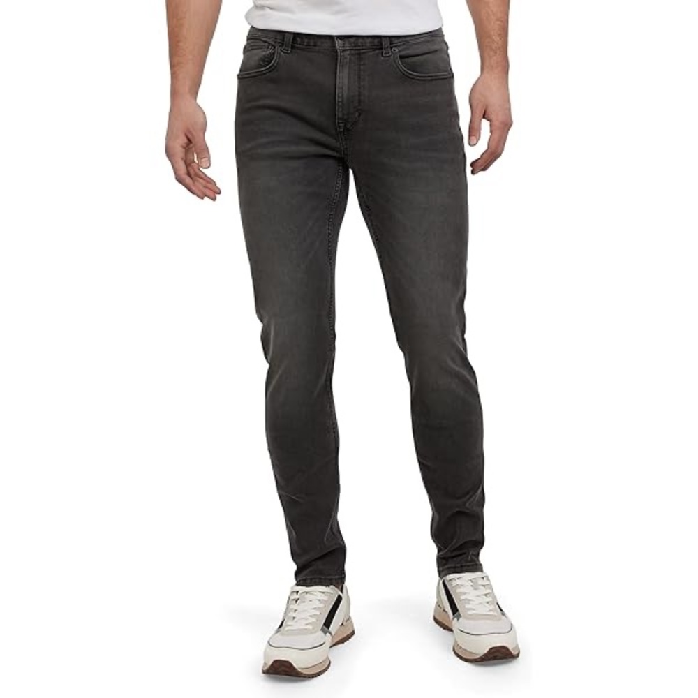 DKNY Men's Duane Straight Fit Jeans 33x30